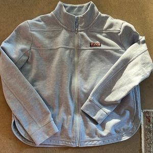 Vineyard Vines Full zip, cotton blend shep jacket womens large